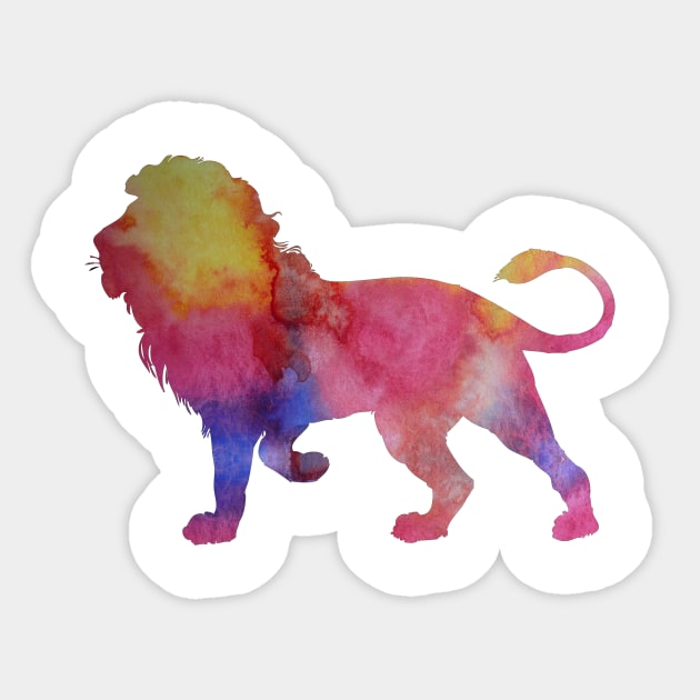 Lion Sticker by TheJollyMarten